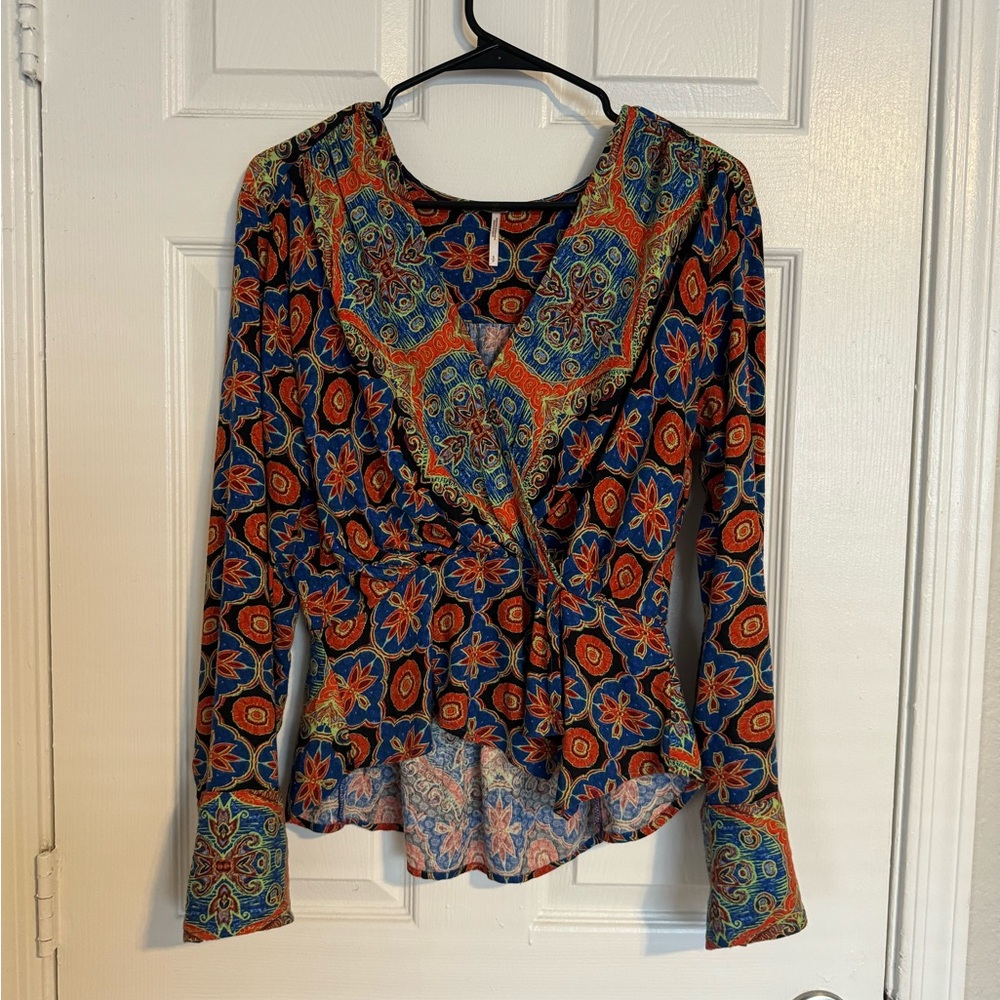 FREE PEOPLE Long Sleeve Top S